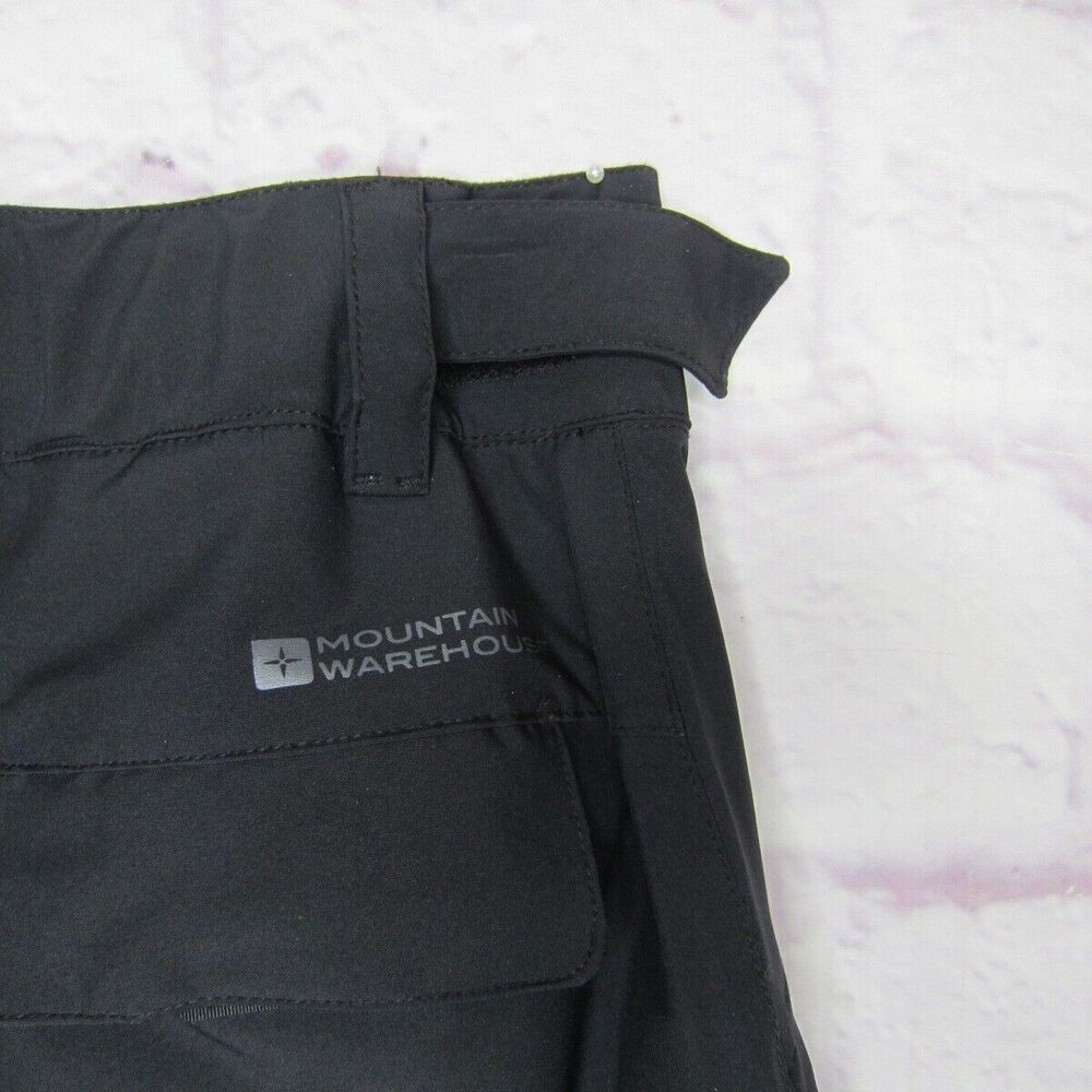 Mountain Warehouse Extreme RECCO Isodry Black Ski Snowboarding Pants size XS - Picture 8 of 11